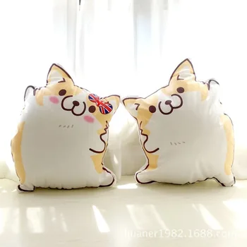Super cute corgi dog legs two couple pillow waist pillow doll plush toys birthday gift
Super cute corgi dog legs two couple pillow waist pillow doll plush toys birthday gift