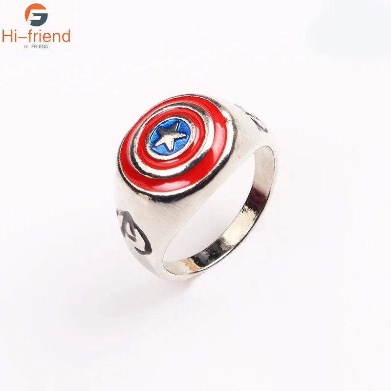 Newest The Avengers 3Iron Man Captain America Ring Enamel luminous lighting night glows Rings Cosplay Accessories high quality M
Newest The Avengers 3Iron Man Captain America Ring Enamel luminous lighting night glows Rings Cosplay Accessories high quality M