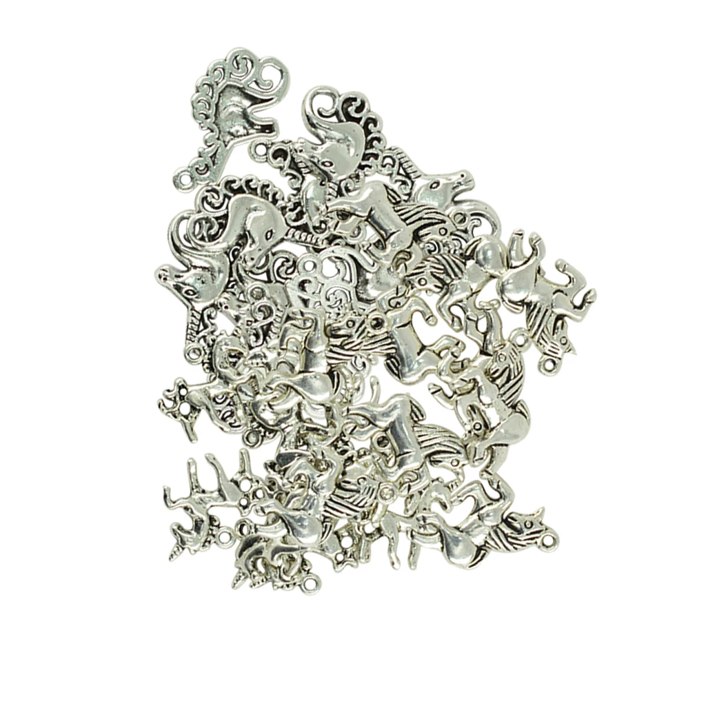 30Pcs 3Styles Mixed Tibetan Silver Zinc Alloy Assorted Unicorn Charm Pendants Jewelry DIY Findings Fashion Jewelry for Christmas
30Pcs 3Styles Mixed Tibetan Silver Zinc Alloy Assorted Unicorn Charm Pendants Jewelry DIY Findings Fashion Jewelry for Christmas