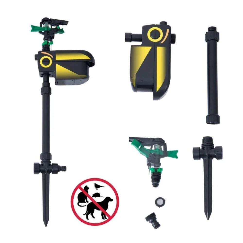 Garden Solar Powered Motion Activated Animal Repellent Sprinkler,Outdoor Garden Water Jet Blaster Animal Pest Repeller
Garden Solar Powered Motion Activated Animal Repellent Sprinkler,Outdoor Garden Water Jet Blaster Animal Pest Repeller
