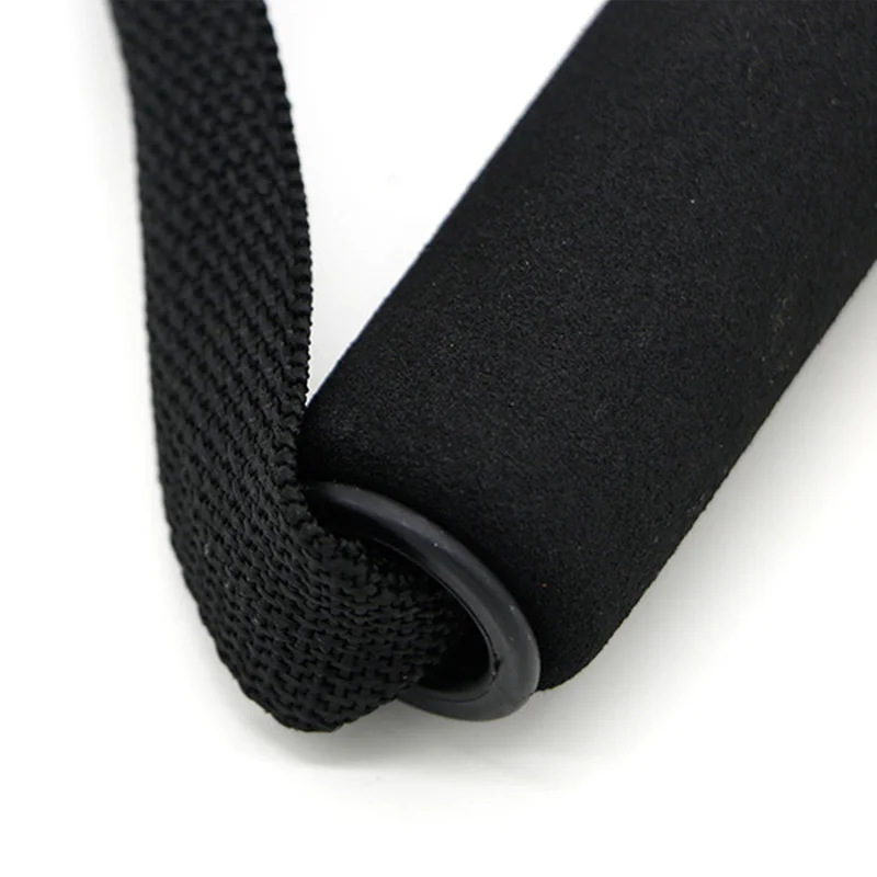 3 D-ring Spring Pull Rope Cable Bar Elastic String Foam Handle Fitness Equipment Holder Pull Handle Fitness Equipment Accessories
