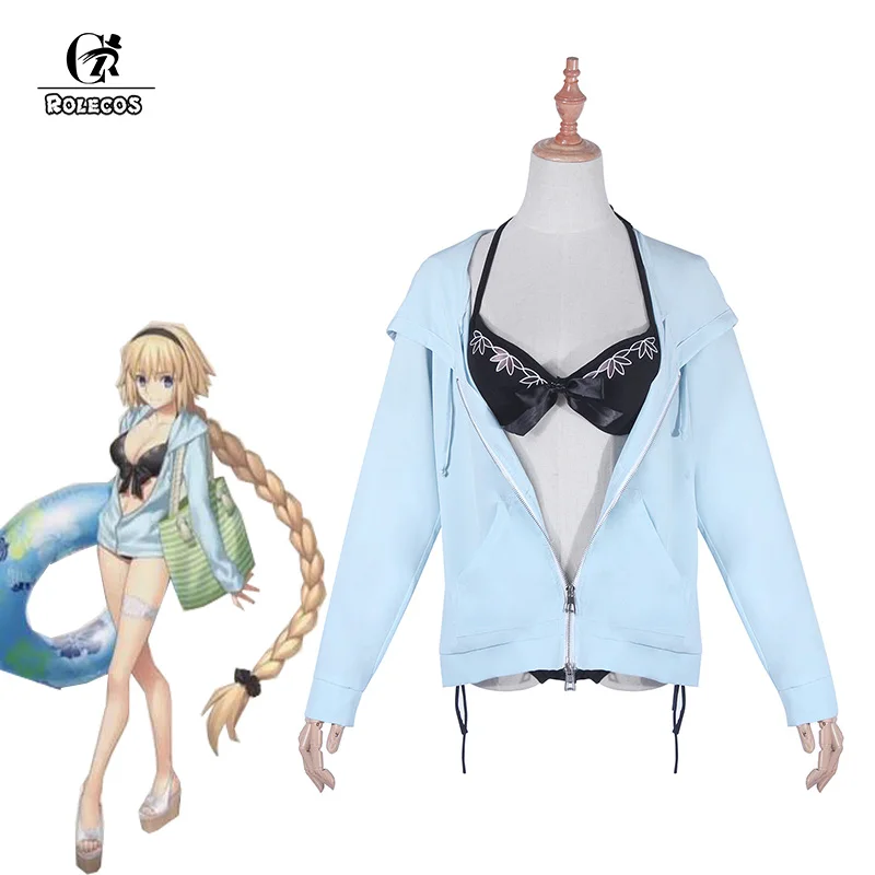 ROLECOS FGO Jeanne d'Arc Swimsuit Fate Grand Order Game Cosplay Costume Joan of Arc Cosplay Swimwear Pool Party Sexy Bikini
ROLECOS FGO Jeanne d'Arc Swimsuit Fate Grand Order Game Cosplay Costume Joan of Arc Cosplay Swimwear Pool Party Sexy Bikini
