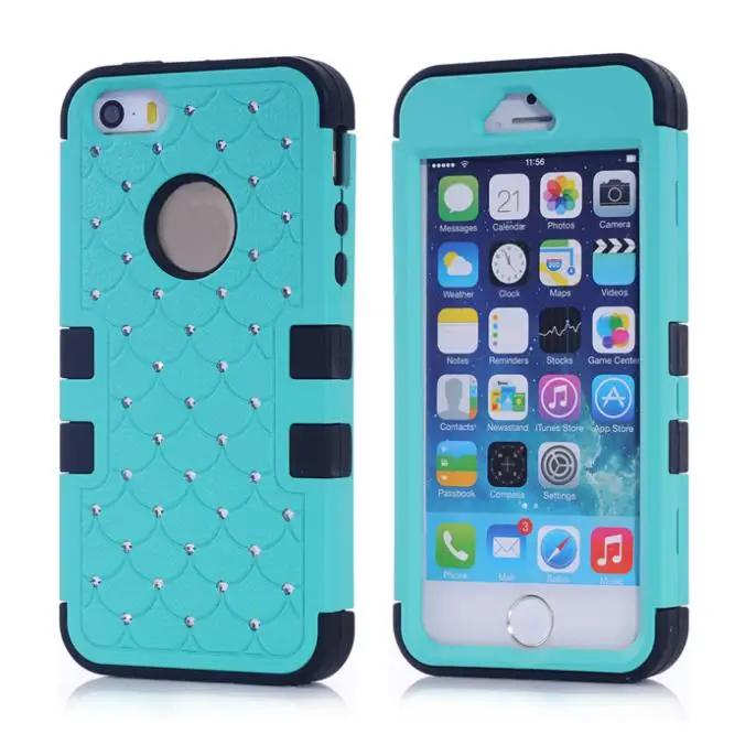 Luxury diamond Starry Hybrid Hard & Silicone Shock Proof Case cover for iPhone5 5S with Bling Rhinestone + Free Shipping
Luxury diamond Starry Hybrid Hard & Silicone Shock Proof Case cover for iPhone5 5S with Bling Rhinestone + Free Shipping