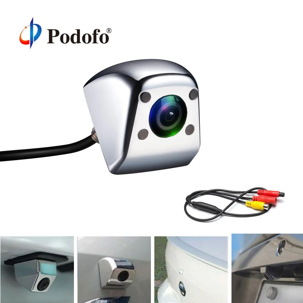 

Camecho Car Rear View Camera Metal body Car Rearview Camera Car Park Monitor 170 Degree Mini Car Parking Reverse Backup Camera