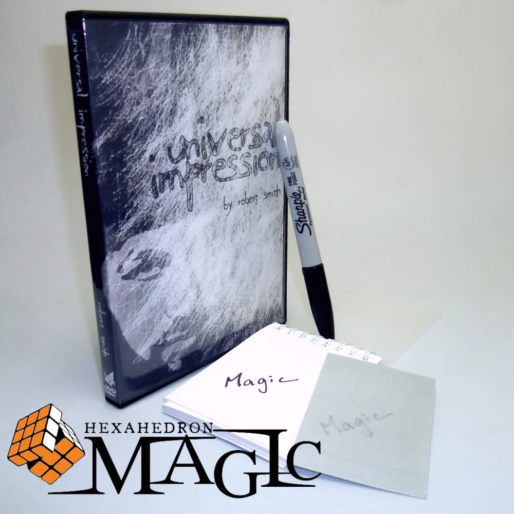Universal Impression by Robert Smith with Gimmicks /close-up mentalism magic trick product / wholesale / free shipping
Universal Impression by Robert Smith with Gimmicks /close-up mentalism magic trick product / wholesale / free shipping
