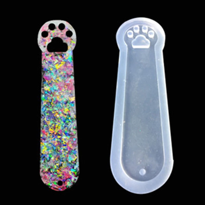 1 PCS Crafts DIY Bookmarks Cat Claw Shape Silicone Mold Transparent Resin Molds Resin For DIY Charms Pendant Making Jewelry
1 PCS Crafts DIY Bookmarks Cat Claw Shape Silicone Mold Transparent Resin Molds Resin For DIY Charms Pendant Making Jewelry