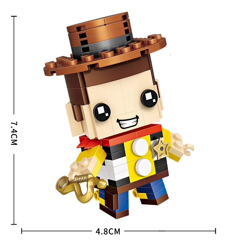 LOZ Mini Blocks Cowboy Woody 167Pcs Single Sale Cute Cartoon Series Models & Building Blocks Toys for Children Gifts LOZ 1444
LOZ Mini Blocks Cowboy Woody 167Pcs Single Sale Cute Cartoon Series Models & Building Blocks Toys for Children Gifts LOZ 1444
