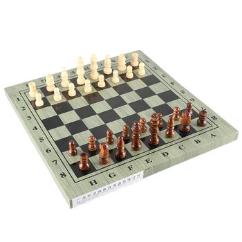 International Chess Set Portable Wooden Chessboard Chess Game Travel Chess Set For Travel Party Family Activities
International Chess Set Portable Wooden Chessboard Chess Game Travel Chess Set For Travel Party Family Activities