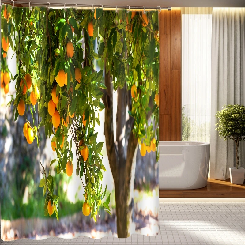 3D Shower Curtains Oranges Apple Fruits Series Pattern Waterproof Fabric Bathroom Curtains Washable Bath Curtain Bathroom Produc
3D Shower Curtains Oranges Apple Fruits Series Pattern Waterproof Fabric Bathroom Curtains Washable Bath Curtain Bathroom Produc