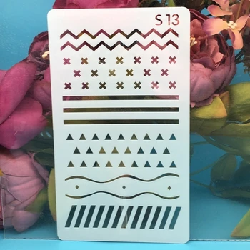 A6 Geometry Flag S13 DIY Craft Layering Stencils Wall Painting Scrapbooking Stamping Embossing Album Paper Card Template
A6 Geometry Flag S13 DIY Craft Layering Stencils Wall Painting Scrapbooking Stamping Embossing Album Paper Card Template