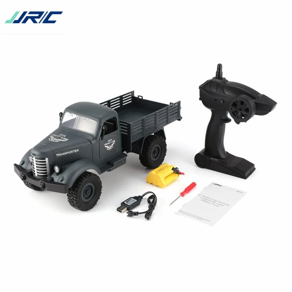 JJR/C Q61 1/16 2.4G 4WD RC Off-Road Military Truck Transporter RC Car Remote Control Vehicle for Children Gift Kids Toy ti
JJR/C Q61 1/16 2.4G 4WD RC Off-Road Military Truck Transporter RC Car Remote Control Vehicle for Children Gift Kids Toy ti