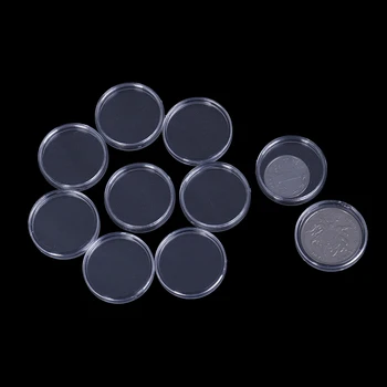 10pcs/pack Transparent Coin Capsules Crafts Containers Storage/Collection Boxes Holders Diameter 26mm Round
10pcs/pack Transparent Coin Capsules Crafts Containers Storage/Collection Boxes Holders Diameter 26mm Round
