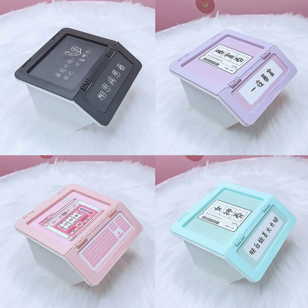 Behogar Mini Desktop Table Storage Box Organizer Makeup Container w/Foldable Flip-cover for Home Office School Make Up Holder
Behogar Mini Desktop Table Storage Box Organizer Makeup Container w/Foldable Flip-cover for Home Office School Make Up Holder