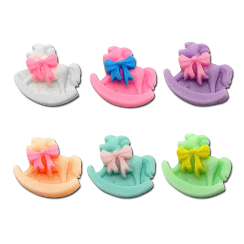 LF 30Pcs Mixed Resin Rocking Horse Decoration Crafts Flatback Cabochon Embellishments For Scrapbooking Cute Diy Accessories
LF 30Pcs Mixed Resin Rocking Horse Decoration Crafts Flatback Cabochon Embellishments For Scrapbooking Cute Diy Accessories