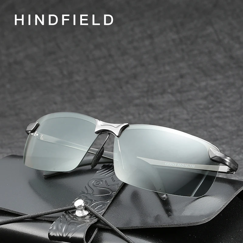 Photochromic Sunglasses Polarized Lens Metal Frame Male Sun Glasses Brand Designer Driving Goggles For Men Sport 3043-2
Photochromic Sunglasses Polarized Lens Metal Frame Male Sun Glasses Brand Designer Driving Goggles For Men Sport 3043-2