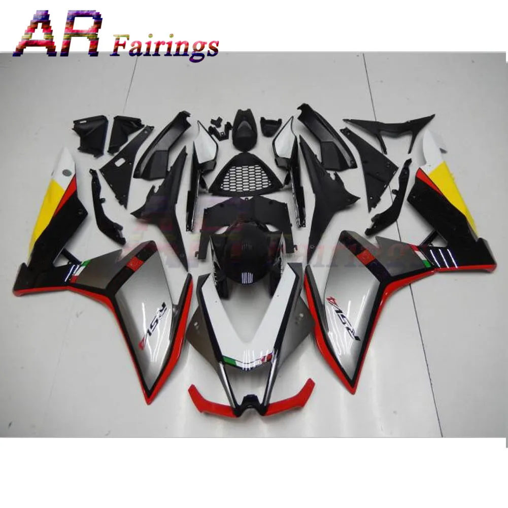 2009-2015 For Aprilia RSV 1000 RSV4 Bodywork Injection Fairing Kit Silver Black Fairings ABS Hull Cowling RSV1000 09-15 14 13 12
2009-2015 For Aprilia RSV 1000 RSV4 Bodywork Injection Fairing Kit Silver Black Fairings ABS Hull Cowling RSV1000 09-15 14 13 12