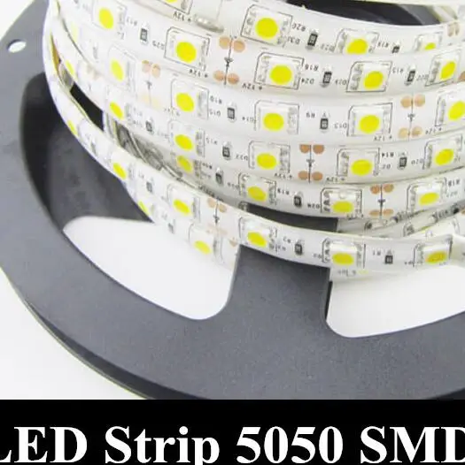 SMD 5050 waterproof LED Strip led flexible light 60Led/m DC 12V White / Warm white / Red /Green /Blue / RGB
SMD 5050 waterproof LED Strip led flexible light 60Led/m DC 12V White / Warm white / Red /Green /Blue / RGB