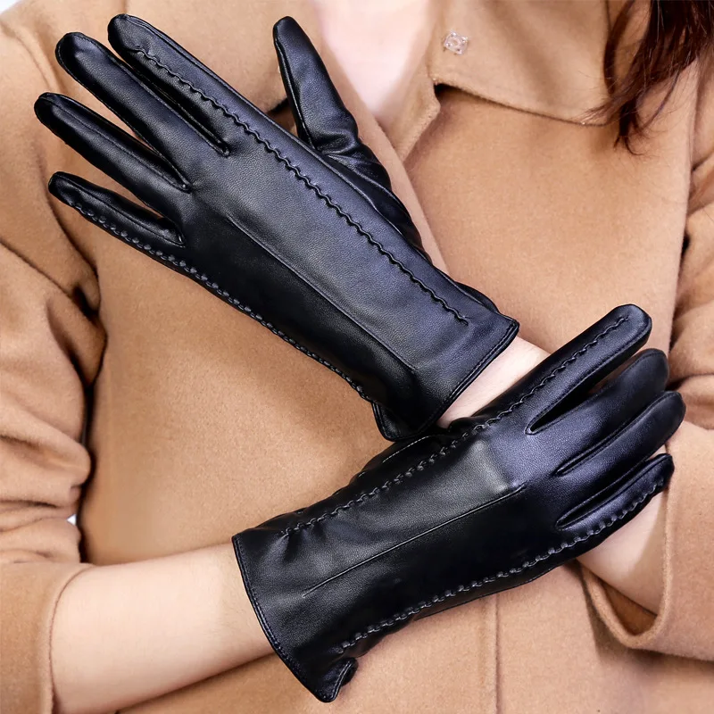 2016 New Ladies Winter Finger Gloves 1Pair Touch Screen Winter Warm Gloves Leather Imitation Rabbit Hair PU Leather
2016 New Ladies Winter Finger Gloves 1Pair Touch Screen Winter Warm Gloves Leather Imitation Rabbit Hair PU Leather