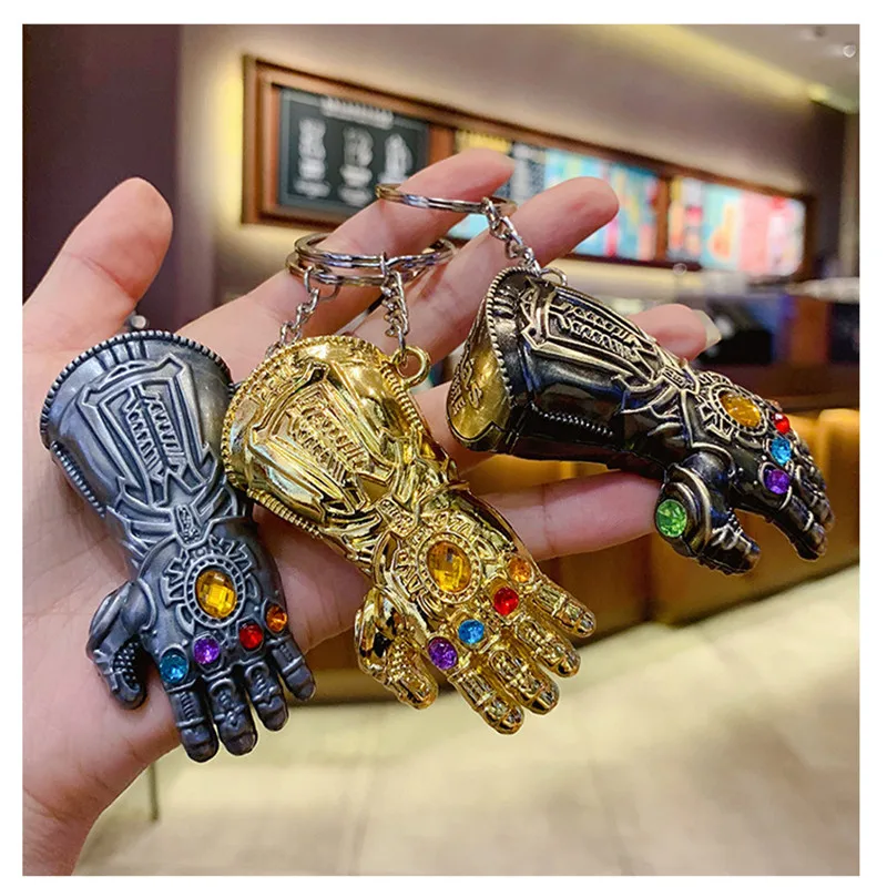 2019 Movie Marvel The Avengers 4 Keychain Iron Man Thanos Infinity Gauntlet Keychain Keyring Captain America Iron Man Key chain
2019 Movie Marvel The Avengers 4 Keychain Iron Man Thanos Infinity Gauntlet Keychain Keyring Captain America Iron Man Key chain