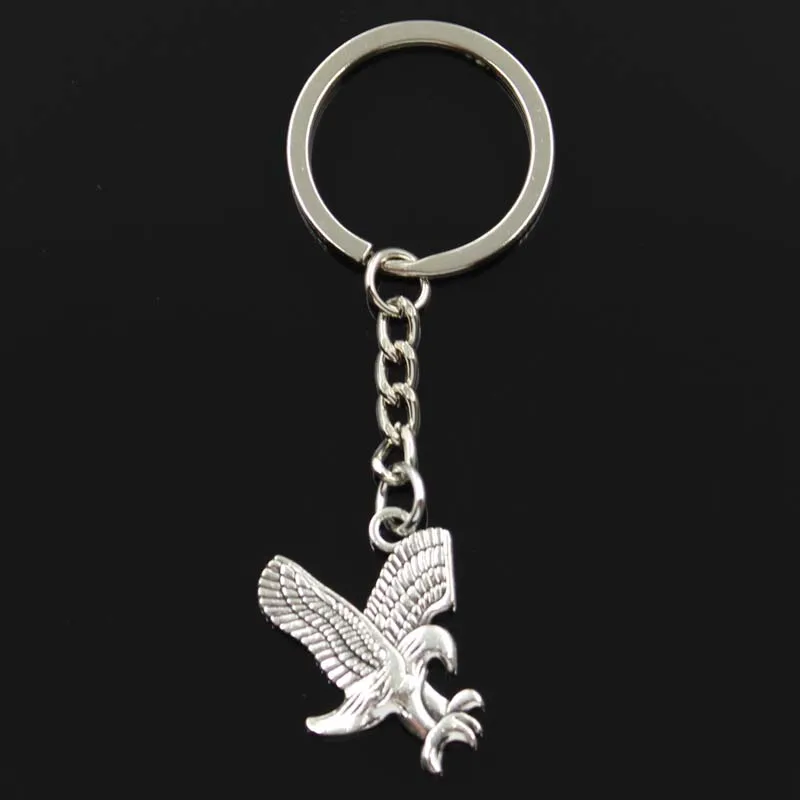 Fashion hawk eagle hunting 29x24mm Pendant 30mm Key Ring Metal Chain Silver Men Car Gift Souvenirs Keychain Dropshipping
Fashion hawk eagle hunting 29x24mm Pendant 30mm Key Ring Metal Chain Silver Men Car Gift Souvenirs Keychain Dropshipping