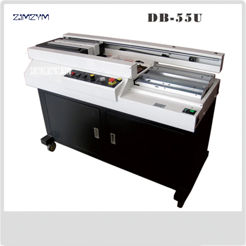 DB-55U book glue binding machine with side glue A3 size,maximum length of the system 420mm, 1500W Power Binding Machine 220V
DB-55U book glue binding machine with side glue A3 size,maximum length of the system 420mm, 1500W Power Binding Machine 220V