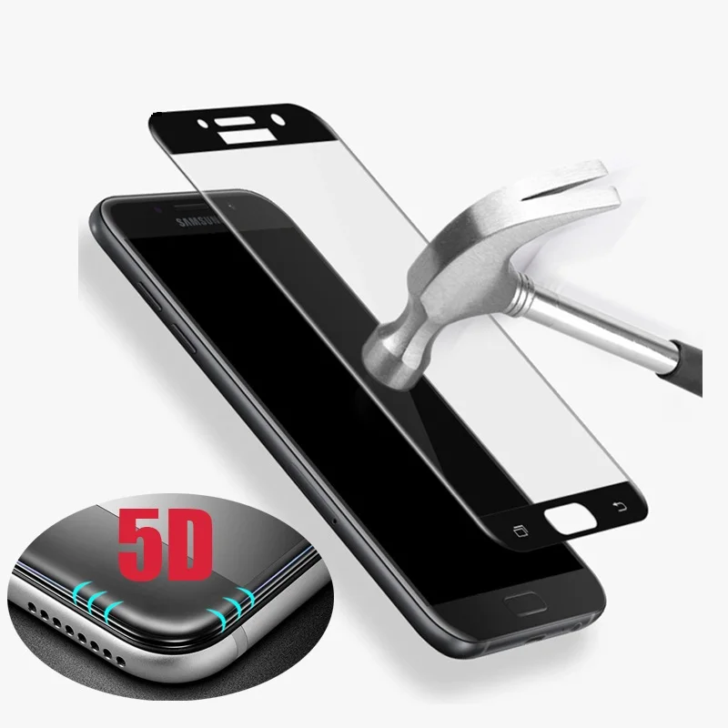 5D Glass for Samsung Galaxy A6 A5 A3 J4 J6 J3 J5 J7 Pro 2017 Tempered Curved Edge Screen Protector Film for Samsung A8 Plus 2018
5D Glass for Samsung Galaxy A6 A5 A3 J4 J6 J3 J5 J7 Pro 2017 Tempered Curved Edge Screen Protector Film for Samsung A8 Plus 2018