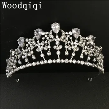 Woodqiqi 12pcs/lot wholesale Styling Accessories Crystal Wedding Bridal Tiara Crown
Woodqiqi 12pcs/lot wholesale Styling Accessories Crystal Wedding Bridal Tiara Crown