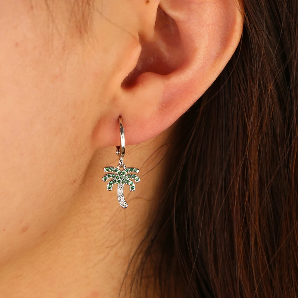 Fashion Simple Women Coconut new Tree Earrings Summer Holiday gold silver Earring Jewelry Gift Cute Beach Earings
Fashion Simple Women Coconut new Tree Earrings Summer Holiday gold silver Earring Jewelry Gift Cute Beach Earings