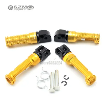 For YAMAHA FZ6 2004-2006 2005 Motorcycle Rider Passenger Front & Rear Foot Peg Pegs Footrest Adapter With Logo CNC
For YAMAHA FZ6 2004-2006 2005 Motorcycle Rider Passenger Front & Rear Foot Peg Pegs Footrest Adapter With Logo CNC