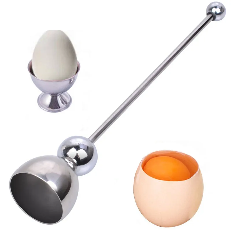 Kitchen Eggshell Topper Cutter Remover Stainless Steel Egg Shell Opener + Egg Cup for Kitchen Accessories Cooking Tools
Kitchen Eggshell Topper Cutter Remover Stainless Steel Egg Shell Opener + Egg Cup for Kitchen Accessories Cooking Tools