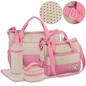 Multifunctional Mother Diaper Bag For Babies Traveling Fashion Maternal Nappy Messenger Bag Products Large Capacity 5 in 1 Bag
Multifunctional Mother Diaper Bag For Babies Traveling Fashion Maternal Nappy Messenger Bag Products Large Capacity 5 in 1 Bag