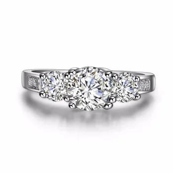 test positive 1.7CT Three Stones Moissanite Ring Sterling Silver Fine Jewelry White Gold Cover Ring
test positive 1.7CT Three Stones Moissanite Ring Sterling Silver Fine Jewelry White Gold Cover Ring