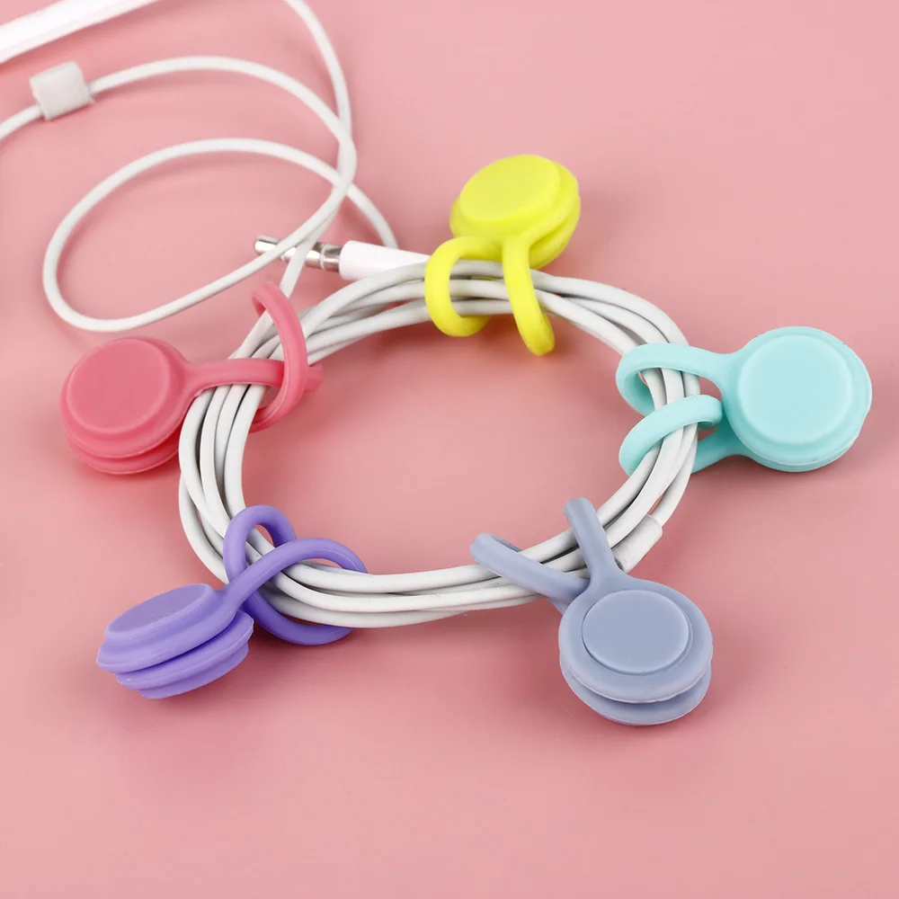 1Pcs Random Color Silicone Earphone Clips Cord Winder Wrap Cable Organizer Magnetic Holder Soft Sinicone Cable Winder Durable
1Pcs Random Color Silicone Earphone Clips Cord Winder Wrap Cable Organizer Magnetic Holder Soft Sinicone Cable Winder Durable