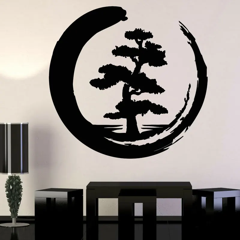 Фото Настенные наклейки с изображением дерева жизни декоративные символы на стену