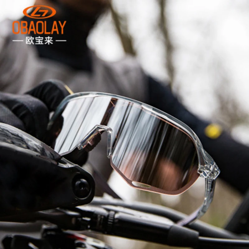 Obaolay Cycling Glasses Polarized 100% UV Sunglasses Riding Cycling Goggles 3 Lenses oculos ciclismo Outdoor Sport MTB Fietsbril
Obaolay Cycling Glasses Polarized 100% UV Sunglasses Riding Cycling Goggles 3 Lenses oculos ciclismo Outdoor Sport MTB Fietsbril