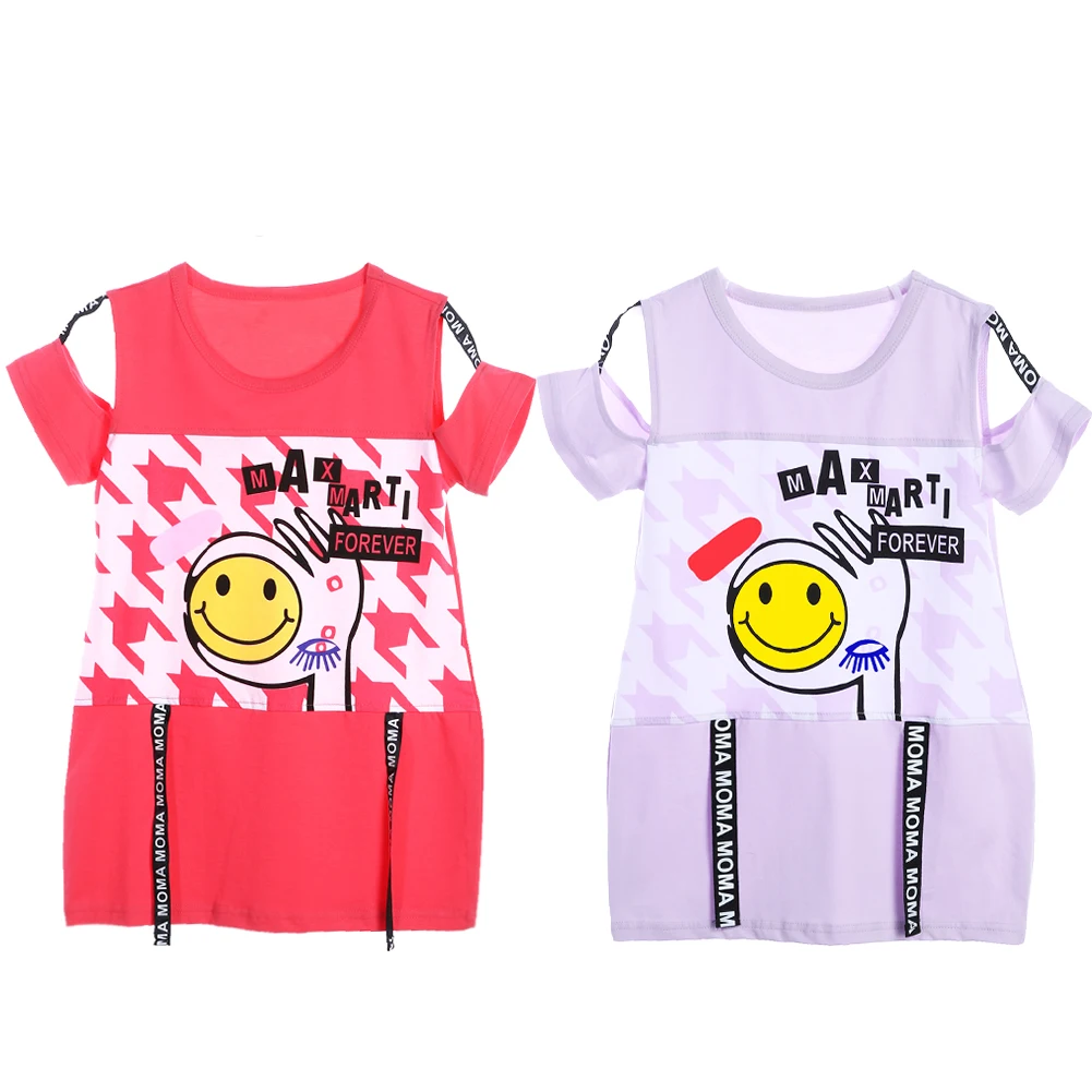 Summer New 9-13 Years Girls T-shirt Short Sleeve Smiling Face Printing Children Tees Kids Girls Tops Clothes
Summer New 9-13 Years Girls T-shirt Short Sleeve Smiling Face Printing Children Tees Kids Girls Tops Clothes