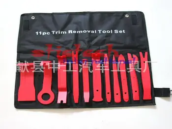by dhl or ems 50set 11 Piece/set Car Door Plastic Panel Dash Trim Installation Removal Pry Kit Tool Set Red no profit
by dhl or ems 50set 11 Piece/set Car Door Plastic Panel Dash Trim Installation Removal Pry Kit Tool Set Red no profit