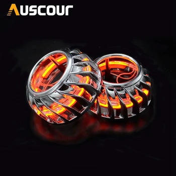 2pcs 2.5inch mini h1 Bixenon hid Projector lens shrouds mask cover led day running white angel eyes H1 H4 H7 retrofit
2pcs 2.5inch mini h1 Bixenon hid Projector lens shrouds mask cover led day running white angel eyes H1 H4 H7 retrofit