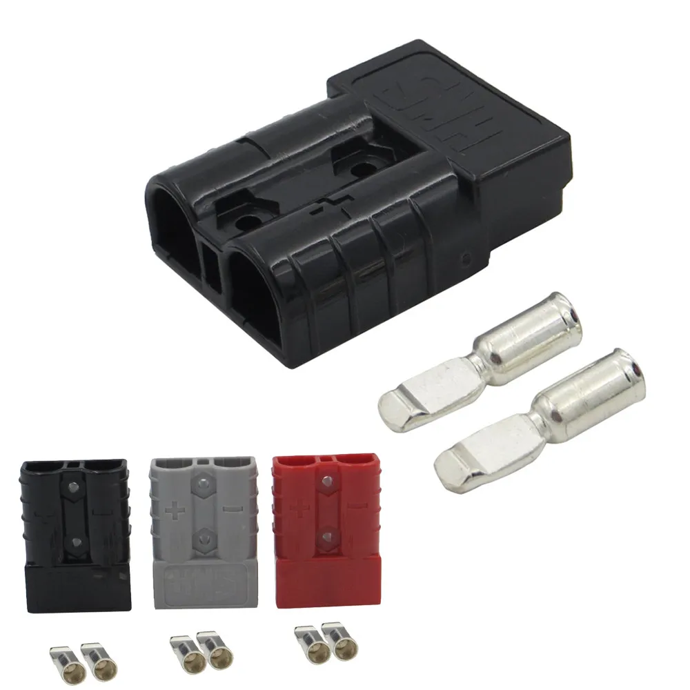 1x 50Amp Anderson Style Plug 12v 24v Carvan Charger Battery DC Power Connector Portable Charger High Temperature Resistance
1x 50Amp Anderson Style Plug 12v 24v Carvan Charger Battery DC Power Connector Portable Charger High Temperature Resistance