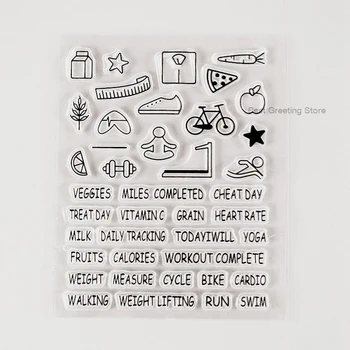 creative exercise planner journal stamps sheet clear workout planner stamps
creative exercise planner journal stamps sheet clear workout planner stamps