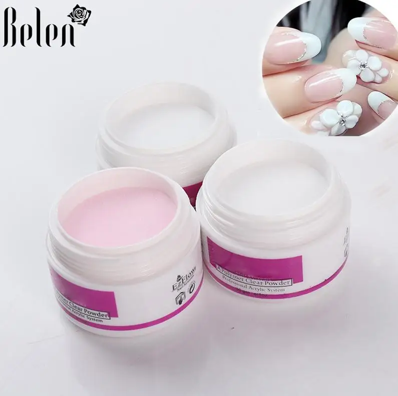 Belen 1pcs Acrylic Powder Crystal Powder Nail Tips Polymer Pink Clear White 3 Colors Gel Polish Nail Art Decoration Manicure
Belen 1pcs Acrylic Powder Crystal Powder Nail Tips Polymer Pink Clear White 3 Colors Gel Polish Nail Art Decoration Manicure