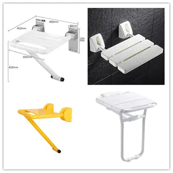 Wall mounted folding shower chairs for elderly toilet Shower Seats for disabled Waiting Chairs Bathroom chair
Wall mounted folding shower chairs for elderly toilet Shower Seats for disabled Waiting Chairs Bathroom chair