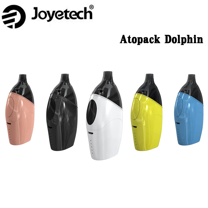Original Electronic Cigarette Joyetech Atopack Dolphin with 6ML Cartridge Vape Kit with 2100mAh Battery JIVC Vs Atopack Penguin
Original Electronic Cigarette Joyetech Atopack Dolphin with 6ML Cartridge Vape Kit with 2100mAh Battery JIVC Vs Atopack Penguin