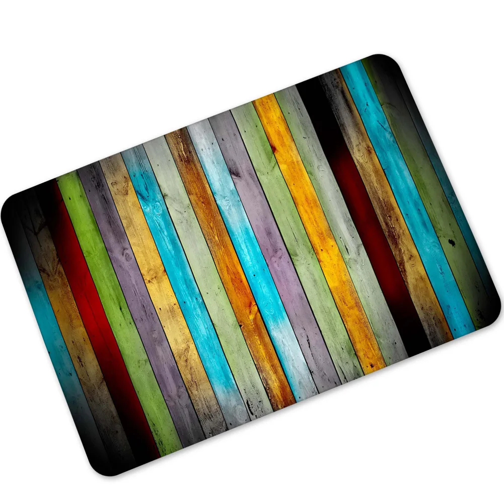 Wood Printed Rubber Mat For The Hallway Anti-slip Bathroom Mats Home Door Mats Water Proof Kitchen Area Rugs Bedroom Foot Pads
Wood Printed Rubber Mat For The Hallway Anti-slip Bathroom Mats Home Door Mats Water Proof Kitchen Area Rugs Bedroom Foot Pads