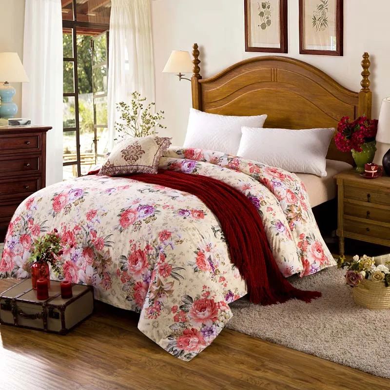 Beautiful Winter Red Print 1Pcs 100% Cotton Thickening Bedclothes Bed Set Duvet Cover Set Bed Quilt Bedlinen 200X230CM 3 Size
Beautiful Winter Red Print 1Pcs 100% Cotton Thickening Bedclothes Bed Set Duvet Cover Set Bed Quilt Bedlinen 200X230CM 3 Size