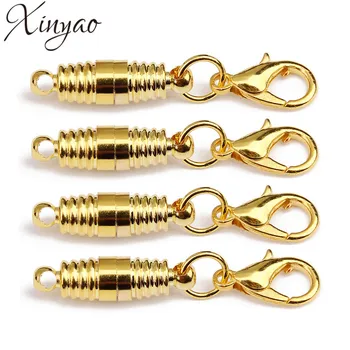 XINYAO 5pcs Metal Strong Magnetic Clasps for Bracelets Necklace 5*18/6*17mm Lobster Clasps Connectors For Diy Jewelry Making 
XINYAO 5pcs Metal Strong Magnetic Clasps for Bracelets Necklace 5*18/6*17mm Lobster Clasps Connectors For Diy Jewelry Making