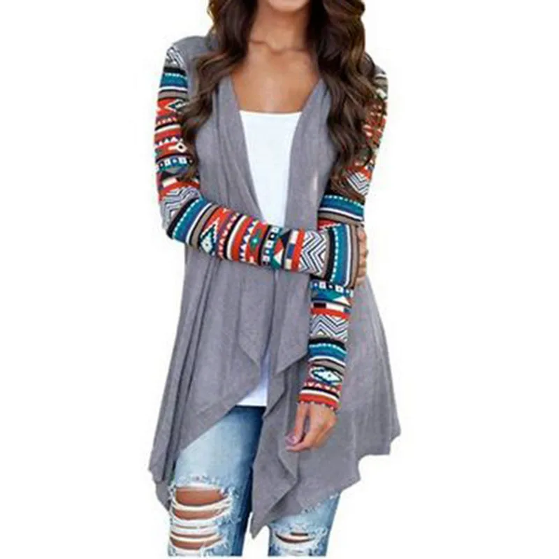Women Cardigan Autumn Floral Print Long Sleeve Irregular Wrap Kimono Cardigans Casual Coverup Coat Tops Outwear Plus Size S-5XL
Women Cardigan Autumn Floral Print Long Sleeve Irregular Wrap Kimono Cardigans Casual Coverup Coat Tops Outwear Plus Size S-5XL