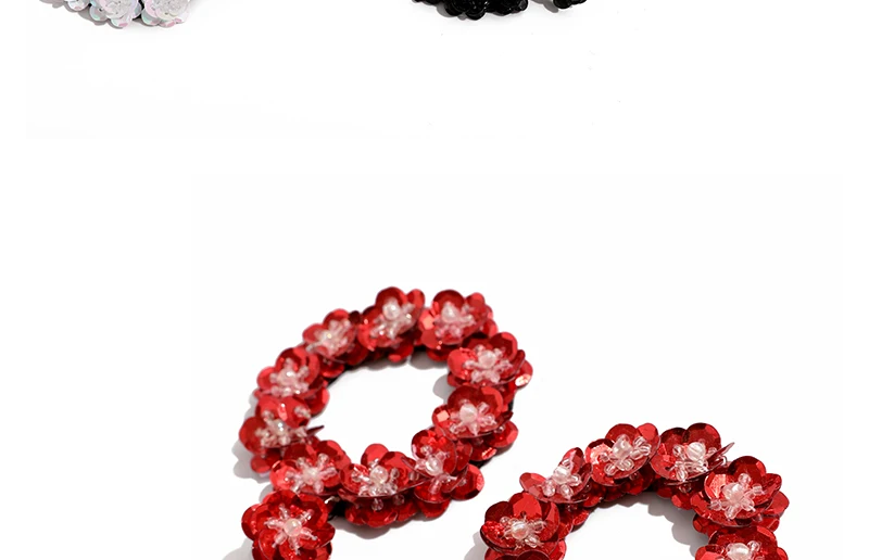 AYAYOO Fashion Woman Earrings Flower Bohemia Long Ethnic Imitation Crystal Drop Earrings Statement Brincos Korean Earring (2)