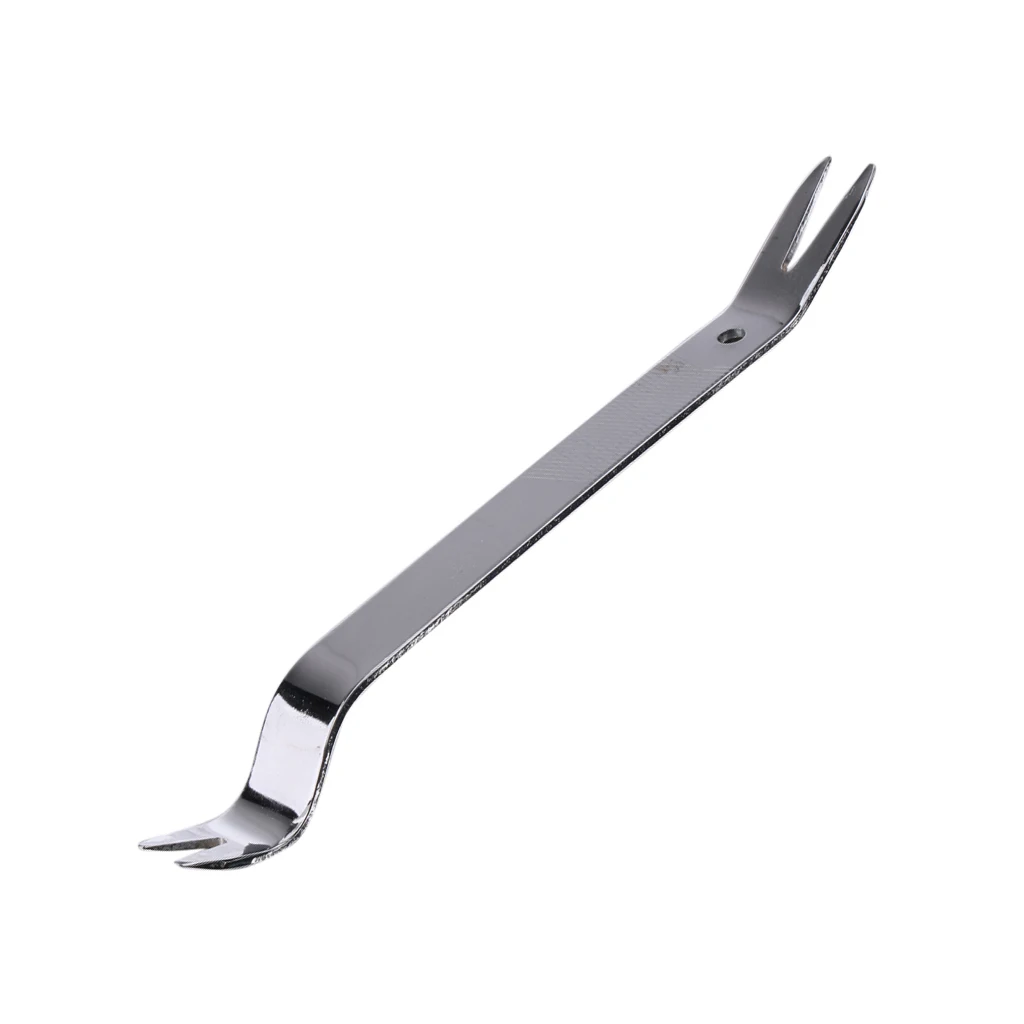 1 Pcs 230mm Metal Car Radio Door Body Clip DVD Panel Dash Audio Trim Removal Hand Tool Install Pry Tool Silver 1 Pcs 230mm Metal Car Radio Door Body Clip DVD Panel Dash Audio Trim Removal Hand Tool Install Pry Tool Silver