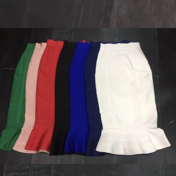 New Arrive 2019 Sexy Chic Summer Women Skirts Green Pink Red Black Blue Wite Mermaid Fashion Bandage Skirt Brief Clubwear Festa
New Arrive 2019 Sexy Chic Summer Women Skirts Green Pink Red Black Blue Wite Mermaid Fashion Bandage Skirt Brief Clubwear Festa